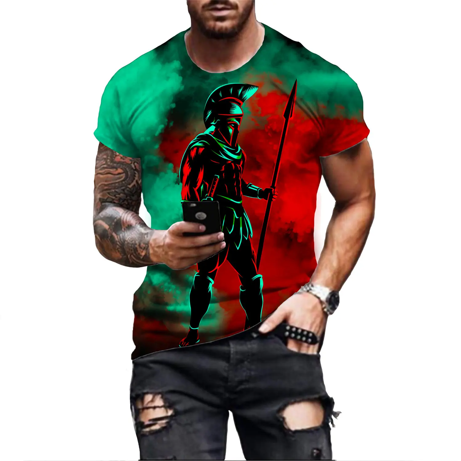 Men's Fashion Medieval Ancient Knights T Shirt Funny Japanese Samurai Short Sleeve Men/Women Casual Hip Hop Printing Tee Shirt
Men's Fashion Medieval Ancient Knights T Shirt Funny Japanese Samurai Short Sleeve Men/Women Casual Hip Hop Printing Tee Shirt