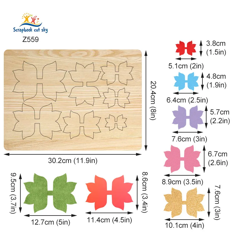 ScrapbookCutSky-Z559 Wooden Cutting Knife Die Is Used With The Machine
ScrapbookCutSky-Z559 Wooden Cutting Knife Die Is Used With The Machine