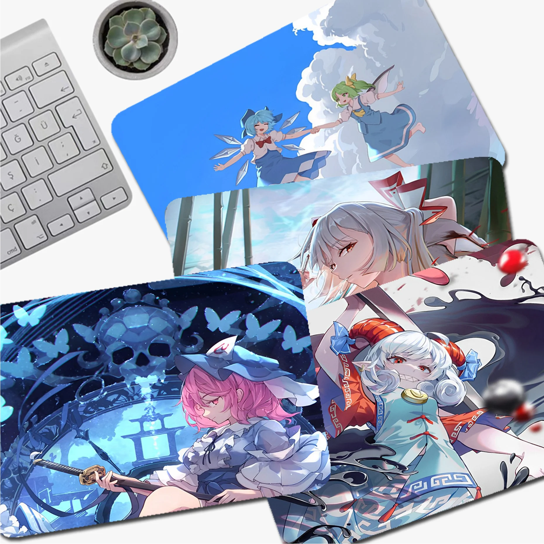 Touhou Mousepad Small Office Computer Desk Mat Table Keyboard Big Mouse Pad Laptop Cushion Non-slip Deskpad Home Decor
Touhou Mousepad Small Office Computer Desk Mat Table Keyboard Big Mouse Pad Laptop Cushion Non-slip Deskpad Home Decor