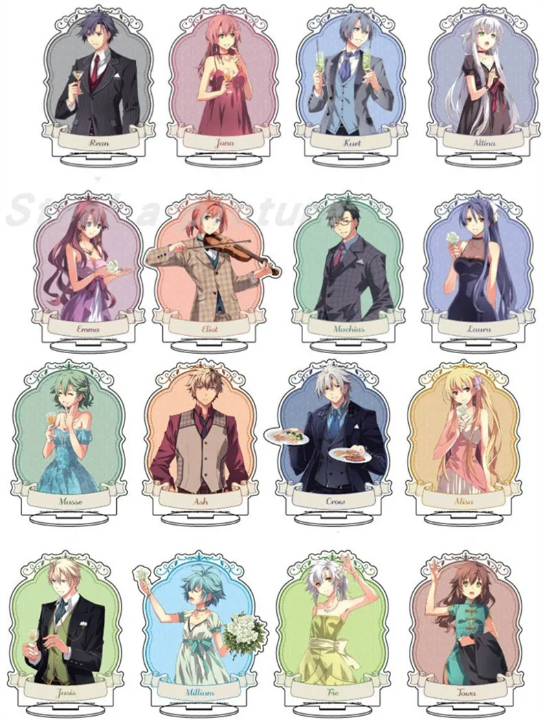Game The Legend of Heroes Trails of Cold Steel IV THE END OF SAGA Mini Figure Doll Small Acrylic Stand Model Cosplay Toy Gift 
Game The Legend of Heroes Trails of Cold Steel IV THE END OF SAGA Mini Figure Doll Small Acrylic Stand Model Cosplay Toy Gift