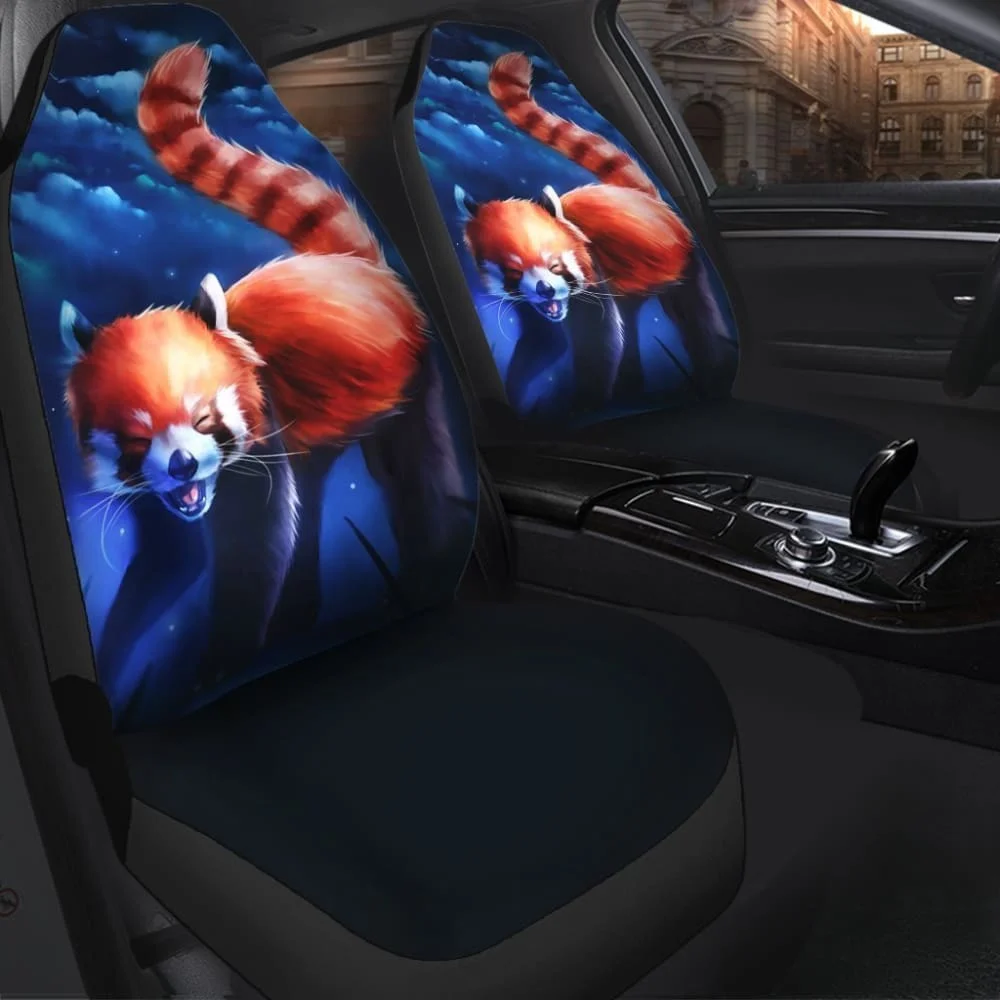 Red Raccoon Animal Car Seat Covers,Pack of 2 Universal Front Seat Protective Cover
Red Raccoon Animal Car Seat Covers,Pack of 2 Universal Front Seat Protective Cover
