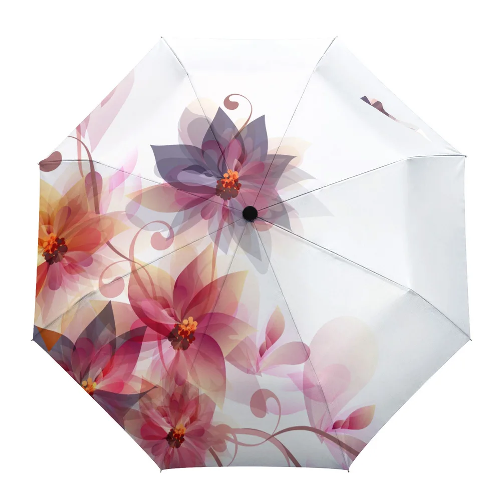 Flower Art Magnificent Fully-automatic Umbrella for Outdoor Kids Adults Printed Umbrella Foldable Eight Strand Umbrella
Flower Art Magnificent Fully-automatic Umbrella for Outdoor Kids Adults Printed Umbrella Foldable Eight Strand Umbrella