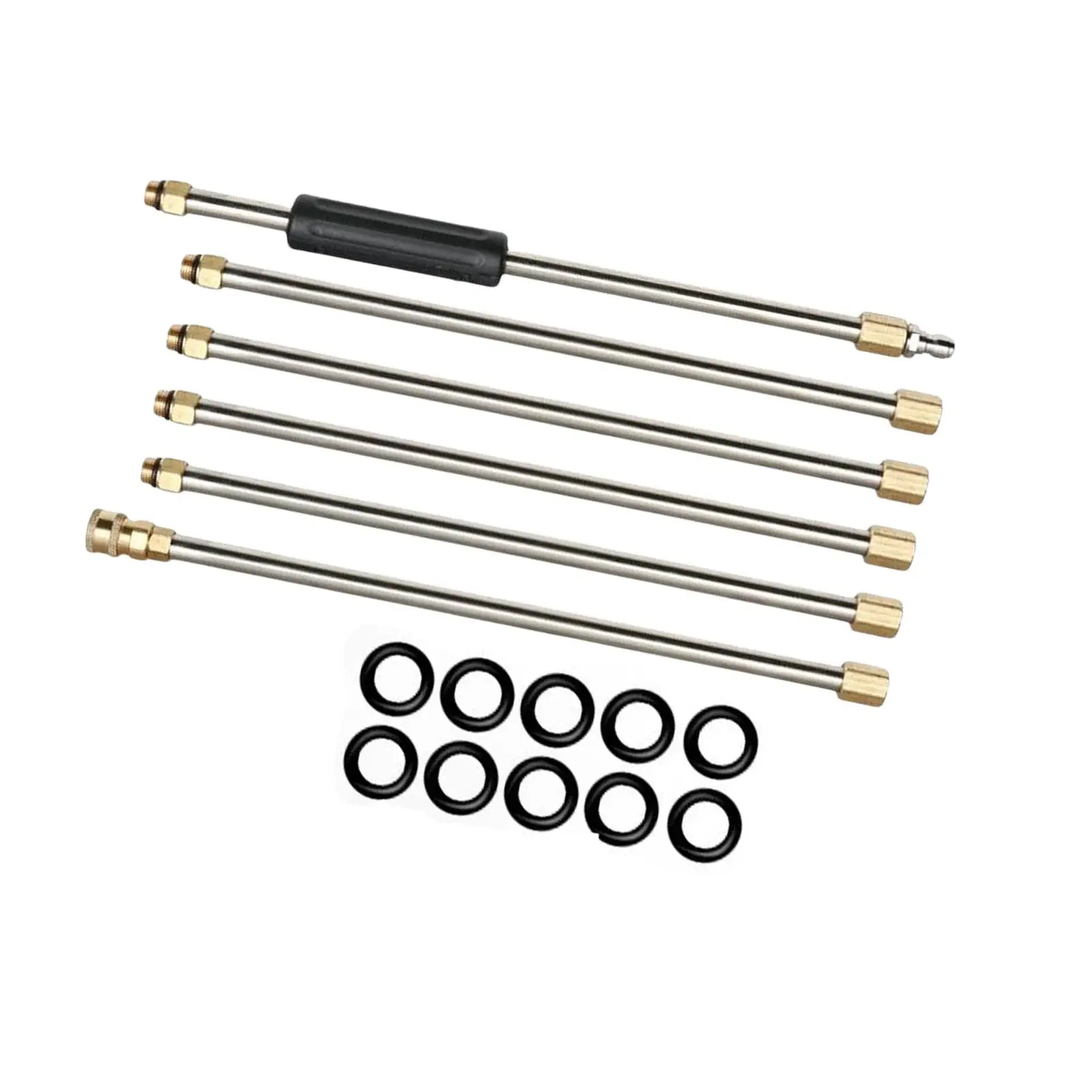 Set of 6Pcs Pressure Washer Extension Adjustable Spare Parts Universal
Set of 6Pcs Pressure Washer Extension Adjustable Spare Parts Universal