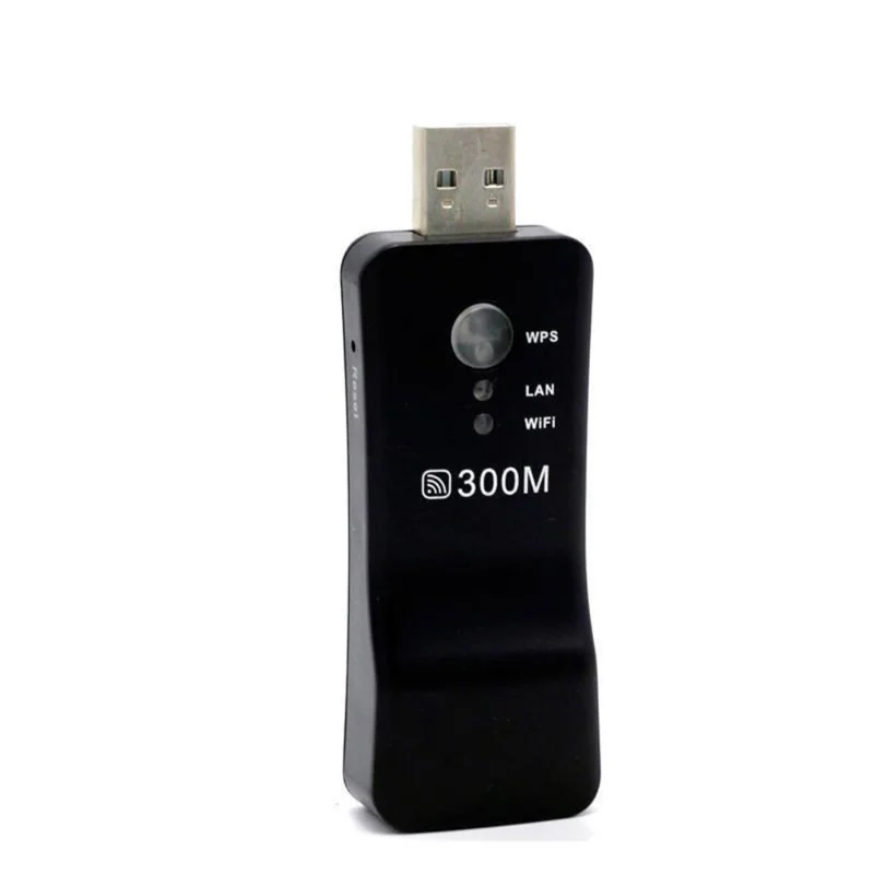 300Mpbs USB Wireless WiFi Smart TV Network Adapter Universal HDTV RJ45 Lan Port Repeater AP WPS for Samsung LG TV
300Mpbs USB Wireless WiFi Smart TV Network Adapter Universal HDTV RJ45 Lan Port Repeater AP WPS for Samsung LG TV