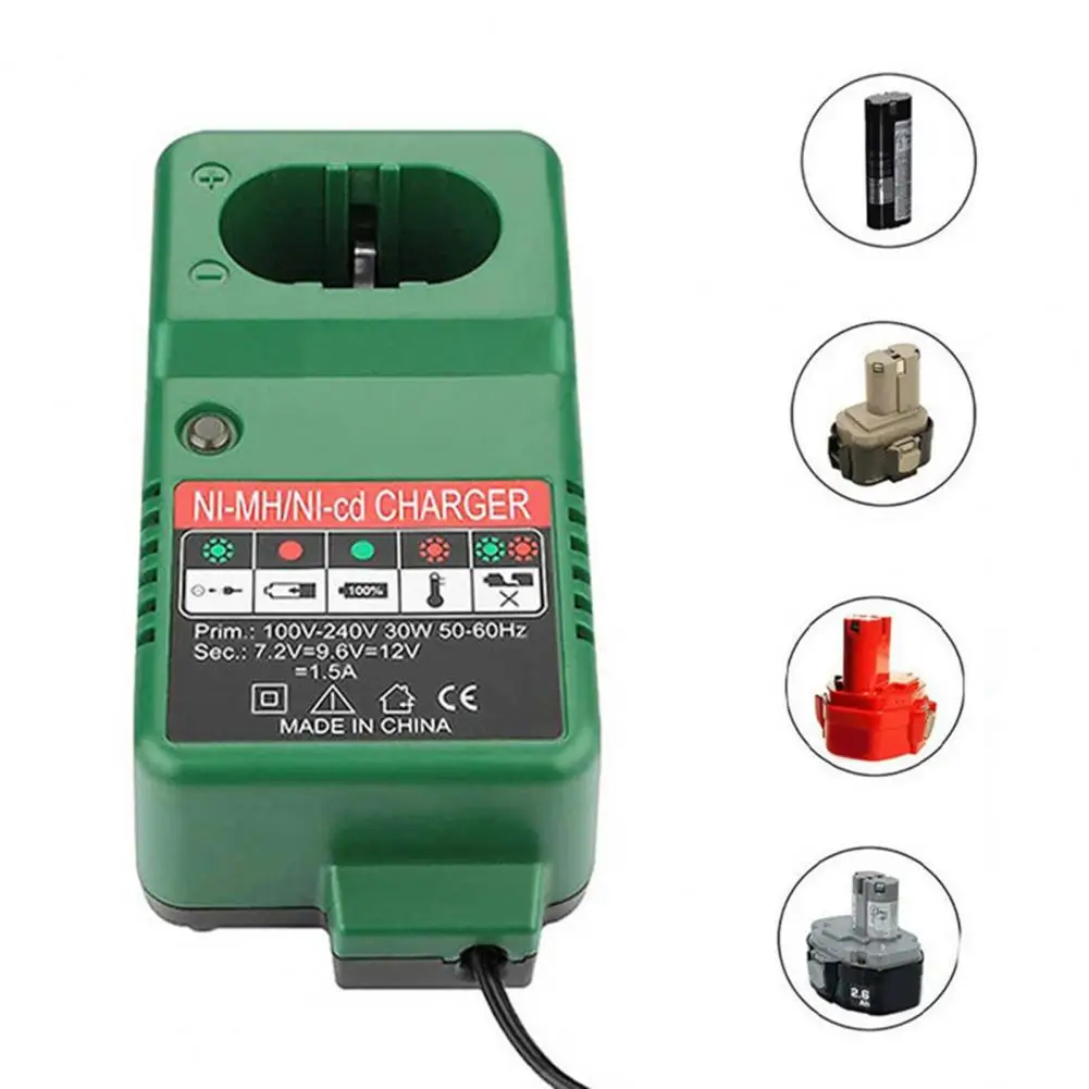 7.2-18V Durable Battery Charger Pollution Free Power Tool Charger Professional Ni-MH Battery Fast Charger Accessories
7.2-18V Durable Battery Charger Pollution Free Power Tool Charger Professional Ni-MH Battery Fast Charger Accessories
