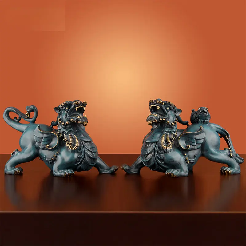 A Pair of Kweichow Moutai Jucai Copper Pi Xiu Pure Copper Fortune Picchu Crafts
A Pair of Kweichow Moutai Jucai Copper Pi Xiu Pure Copper Fortune Picchu Crafts
