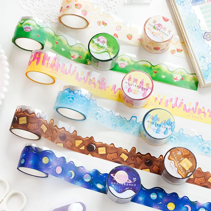 Kawaii 3M Cartoon Heart Jam Shaped Beautification Washi Tape Diary DIY Decorative Masking Tape Stationery
Kawaii 3M Cartoon Heart Jam Shaped Beautification Washi Tape Diary DIY Decorative Masking Tape Stationery