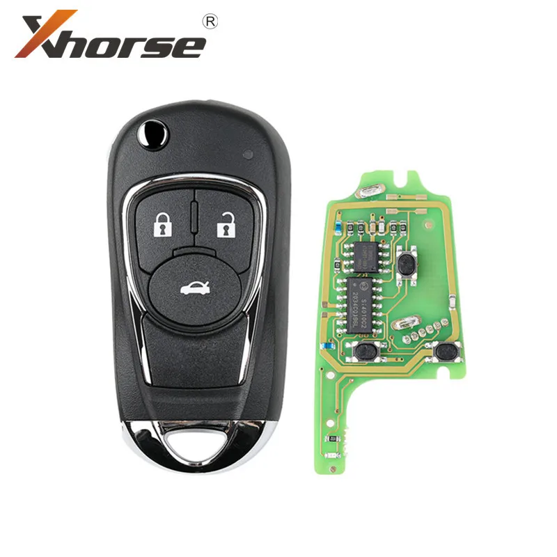 Xhorse for Buick Style XKBU03EN Wired Universal Remote Key Flip 3 Buttons 1 Piece
Xhorse for Buick Style XKBU03EN Wired Universal Remote Key Flip 3 Buttons 1 Piece