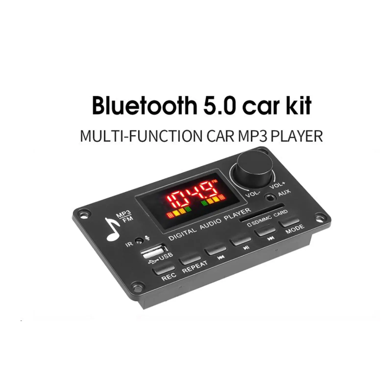 Плата усилителя TWS MP3 USB TF USB FM автомобильное радио 12 В Папка с модом дистанционного управления
Плата усилителя TWS MP3 USB TF USB FM автомобильное радио 12 В Папка с модом дистанционного управления