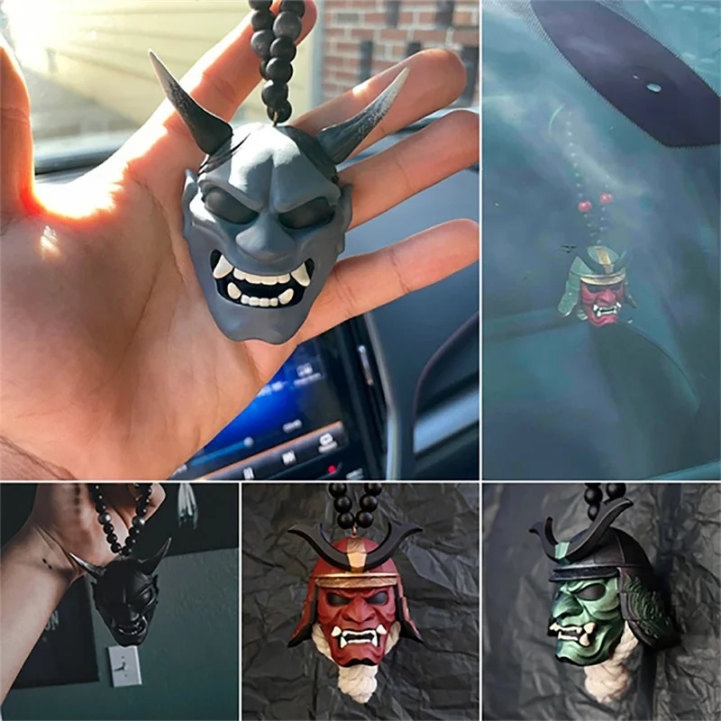 Samurai Kabuto Helmet Hannya Japanese Oni - Car Rear View Mirror Charm Car accessories Rear View Mirror Pendant Car Decoration
Samurai Kabuto Helmet Hannya Japanese Oni - Car Rear View Mirror Charm Car accessories Rear View Mirror Pendant Car Decoration