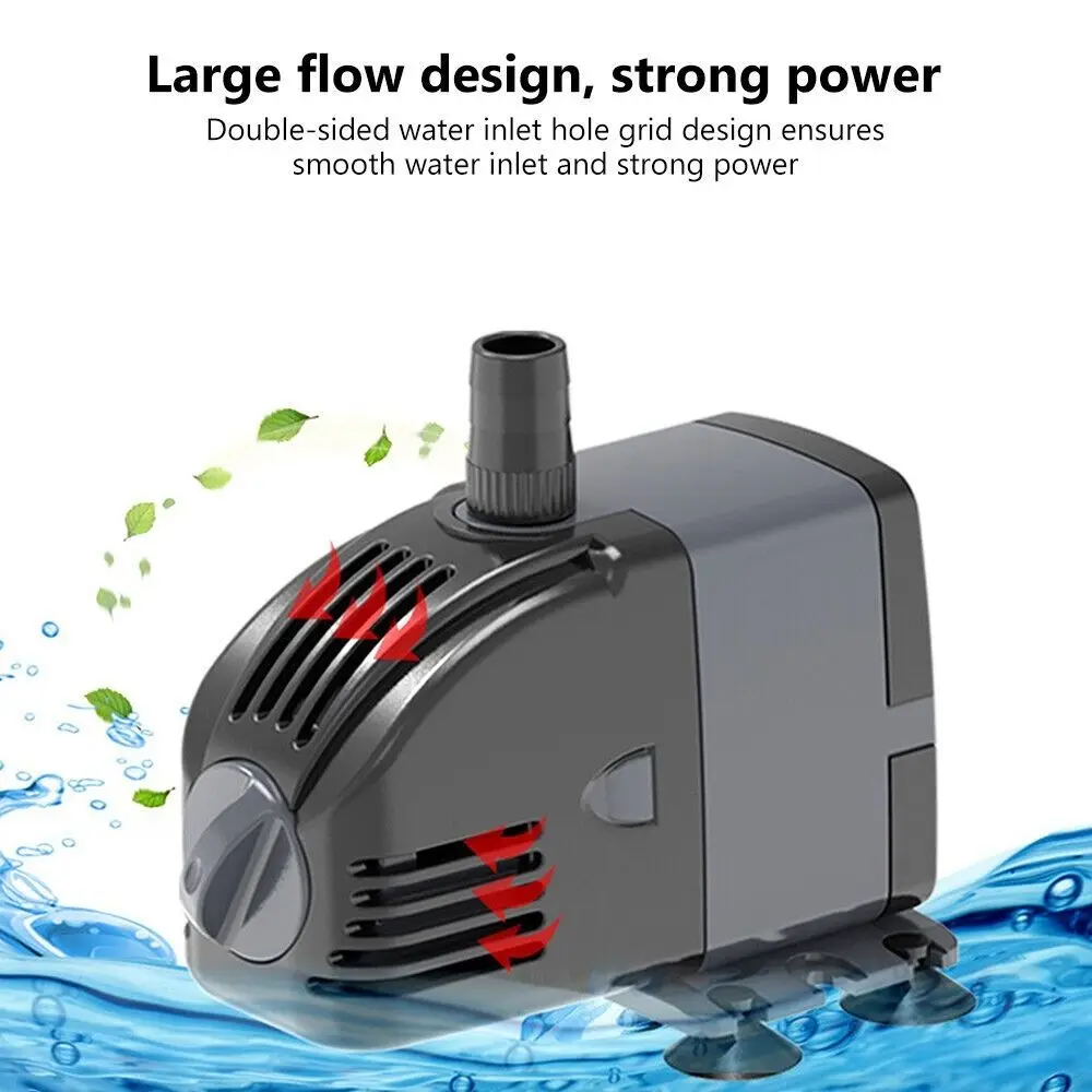 Quality Tank Bottom Outdoor Garden Aquarium Water Pumps Fish Tank Fountain Pond Submersible Water Fountain Pump Filter
Quality Tank Bottom Outdoor Garden Aquarium Water Pumps Fish Tank Fountain Pond Submersible Water Fountain Pump Filter