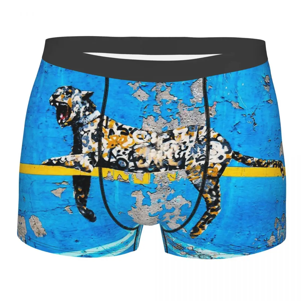 Banksy Leopard Graffiti Doodle Sweet Art Underpants Breathbale Panties Male Underwear Print Shorts Boxer Briefs
Banksy Leopard Graffiti Doodle Sweet Art Underpants Breathbale Panties Male Underwear Print Shorts Boxer Briefs