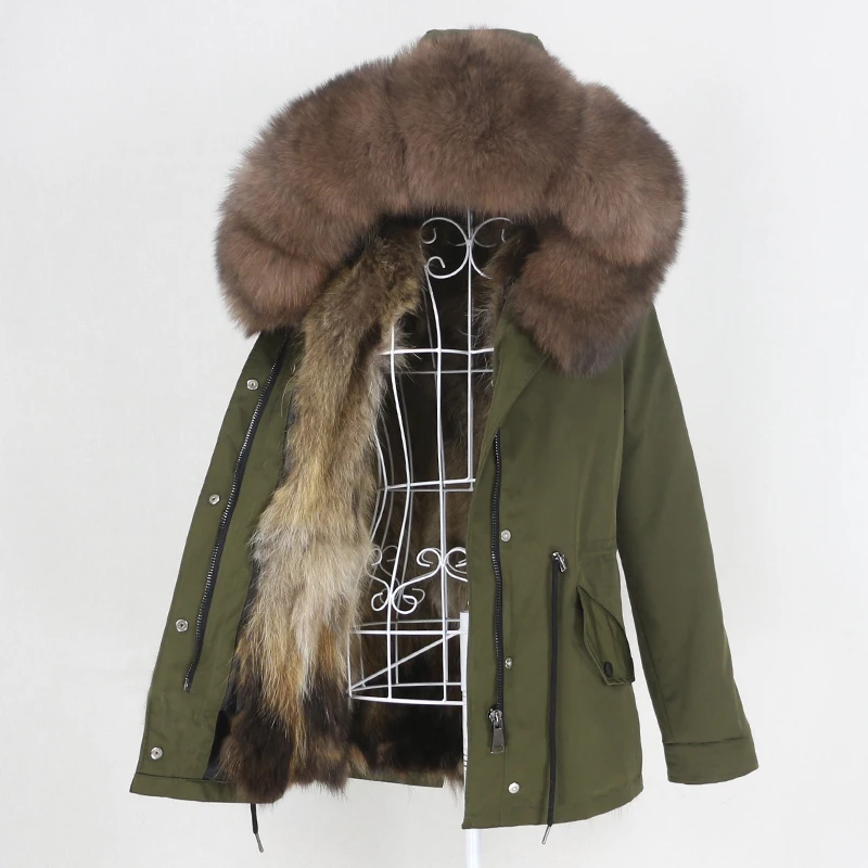 Aoottii 2022 Waterproof Parka Real Fur Coat Winter Jacket Women Natural Fox Fur Collar Hood Thick Warm Outerwear Removable New
Aoottii 2022 Waterproof Parka Real Fur Coat Winter Jacket Women Natural Fox Fur Collar Hood Thick Warm Outerwear Removable New