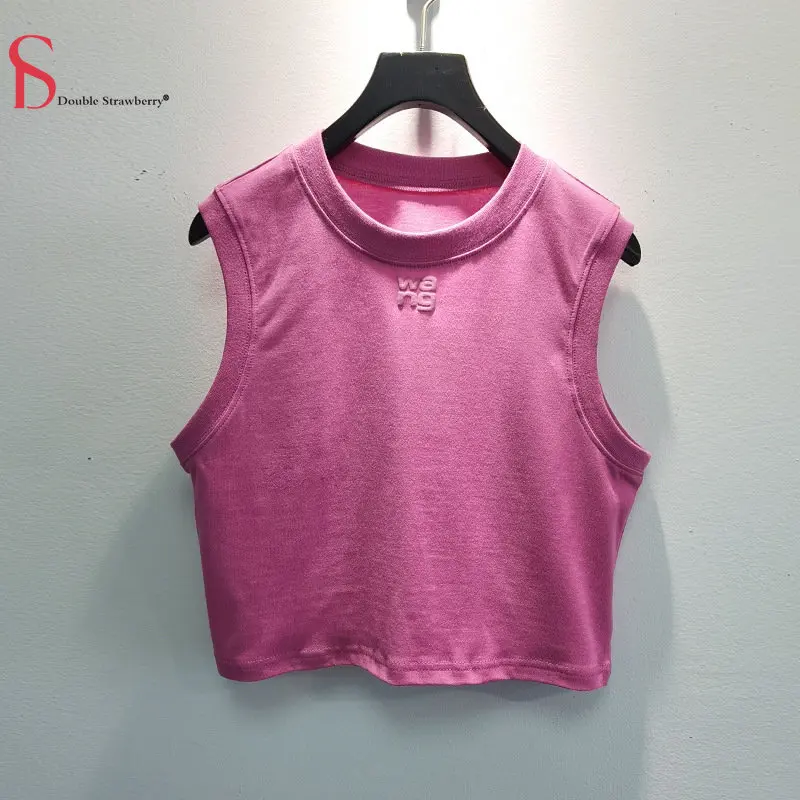 Sleeveless Crop Top T-shirt Fashion Versatile Short Versatile Open Belly Button Cotton Tank Top Women
Sleeveless Crop Top T-shirt Fashion Versatile Short Versatile Open Belly Button Cotton Tank Top Women