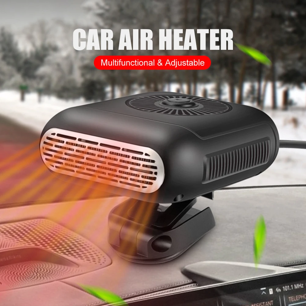 2 In 1 Car Heater 12V/24V Heating Cooling Fan 360-Degree Adjustable Windshield Defroster Winter Warm Car Air Heating Fan
2 In 1 Car Heater 12V/24V Heating Cooling Fan 360-Degree Adjustable Windshield Defroster Winter Warm Car Air Heating Fan