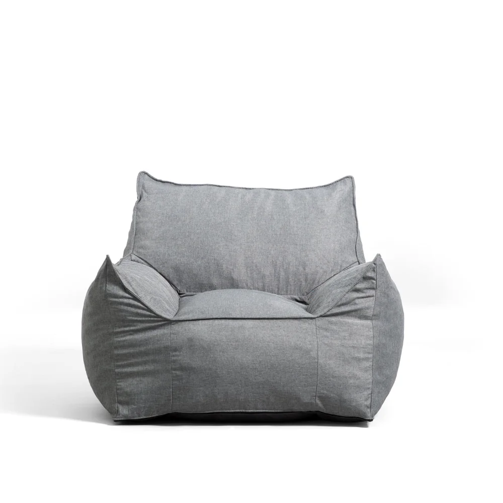 BOUSSAC Imperial Lounger Bean Bag Chair, Union 4ft, Gray Furniture,bean Bags,single Sofa Chair,bean Bag Chair with Filling
BOUSSAC Imperial Lounger Bean Bag Chair, Union 4ft, Gray Furniture,bean Bags,single Sofa Chair,bean Bag Chair with Filling