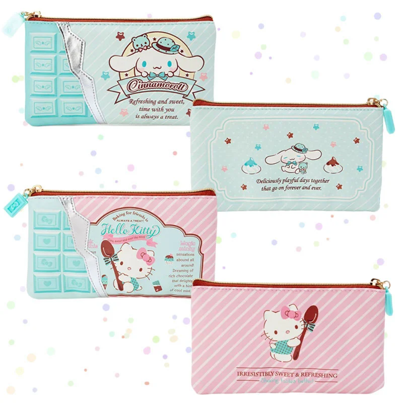 Cartoon Anime Figure Cinnamoroll Kt Cat Pencil Case Kawaii Cute Portable Storage Cosmetic Bag Stationery Bags Girls Gifts
Cartoon Anime Figure Cinnamoroll Kt Cat Pencil Case Kawaii Cute Portable Storage Cosmetic Bag Stationery Bags Girls Gifts