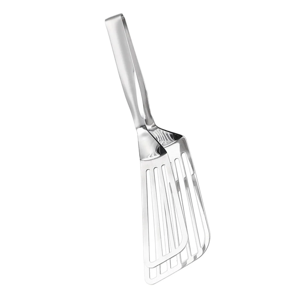 Tongs Spatula Steakfish Kitchen Tong Turner Slotted Clip Stainless Steel Cooking Clamp Grill Metal Clips Frying Pizzabarbecue 
Tongs Spatula Steakfish Kitchen Tong Turner Slotted Clip Stainless Steel Cooking Clamp Grill Metal Clips Frying Pizzabarbecue