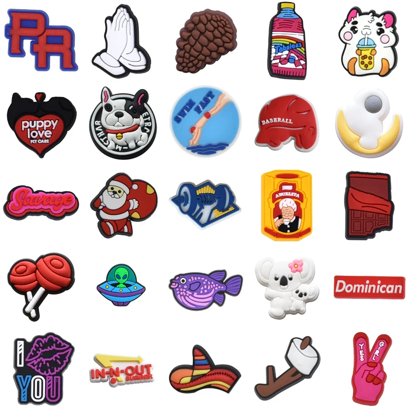 Women Charm Wholesale Bulk Shoe Charms Girl Men Set Jeans Shoes Accessories Decorations for Crocs Boy Para Pins Kids Gifts Packs
Women Charm Wholesale Bulk Shoe Charms Girl Men Set Jeans Shoes Accessories Decorations for Crocs Boy Para Pins Kids Gifts Packs