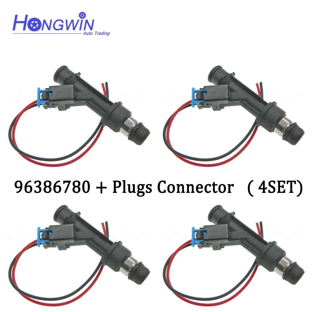 ×4 96386780 25315853 25334150 FJ720 832-11209 Fuel Injectors Nozzle + Plugs Connector For Chevrolet Aveo L4 1.6L 2004 2005 2006
×4 96386780 25315853 25334150 FJ720 832-11209 Fuel Injectors Nozzle + Plugs Connector For Chevrolet Aveo L4 1.6L 2004 2005 2006