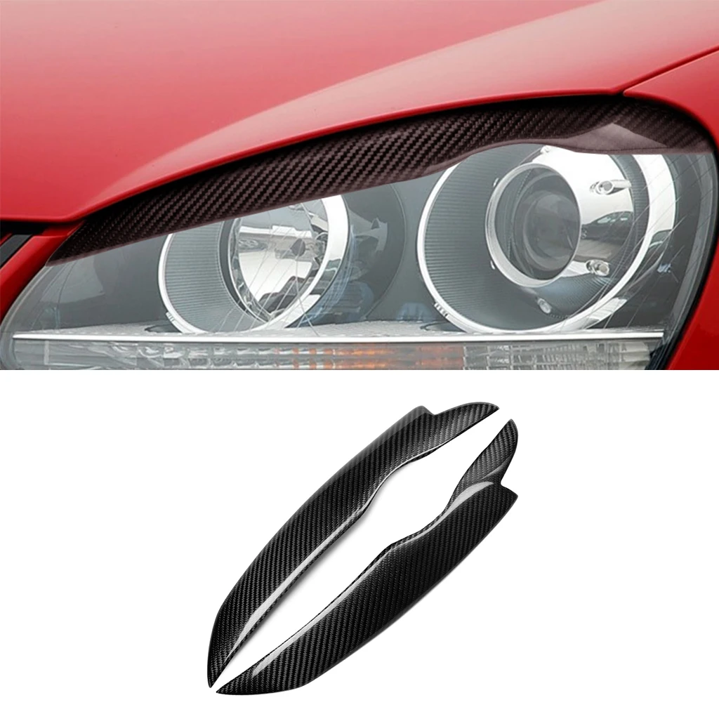 1 Pair Carbon Fiber Car Headlights Eyebrow Eyelids Trim Cover For Volkswagen Golf5 MK5 2005 2006 2007 2008 2009 Car Accessories
1 Pair Carbon Fiber Car Headlights Eyebrow Eyelids Trim Cover For Volkswagen Golf5 MK5 2005 2006 2007 2008 2009 Car Accessories