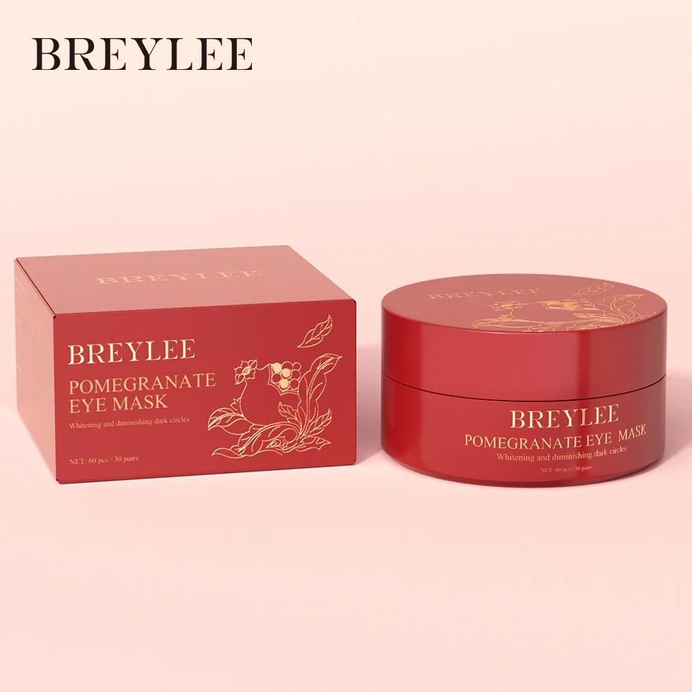 BREYLEE Pomegranate Collagen Eye Mask Fade Dark Circles Eliminate Puffiness Whitening Anti-wrinkle Anti-aging Eye Skin Care
BREYLEE Pomegranate Collagen Eye Mask Fade Dark Circles Eliminate Puffiness Whitening Anti-wrinkle Anti-aging Eye Skin Care