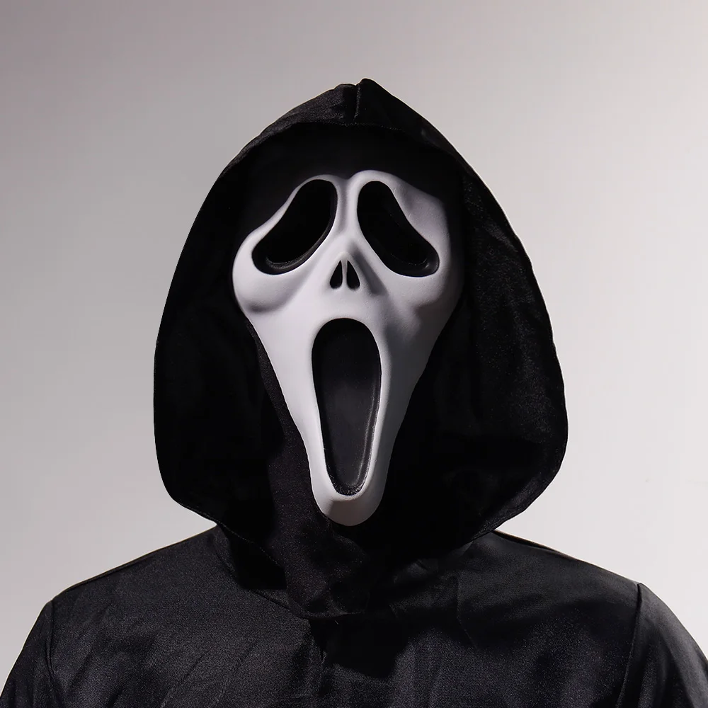 

Halloween Horror Scream Ghost House Face Mask Cosplay Scary Killer Evil Demon EVA Half Face Masks Carvinal Party Costume Props
