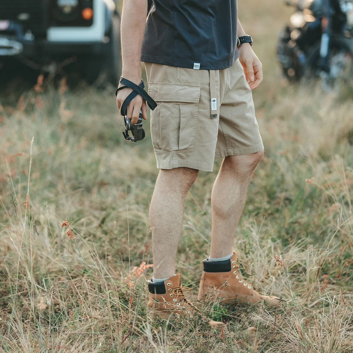 2023 Spring Summer New Belted Cargo Shorts Men Heavy Cotton Tactical Outdoor Pockets Hiking Fishing Breathable Shorts
2023 Spring Summer New Belted Cargo Shorts Men Heavy Cotton Tactical Outdoor Pockets Hiking Fishing Breathable Shorts