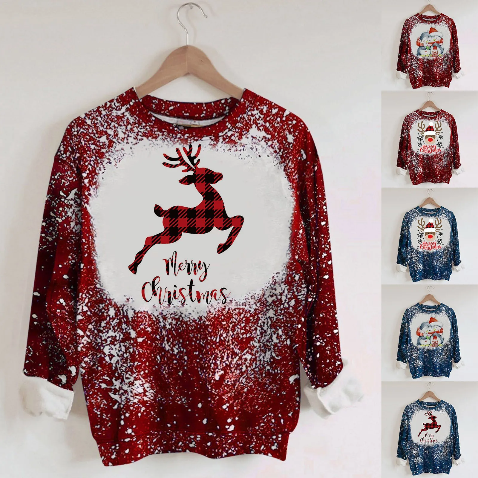 Ladies SweatshirtsLong Sleeve O NeckChristmas Pullover Top Women Zip Sweatshirt Hoodie Sweater Hoodies Women Pullover
Ladies SweatshirtsLong Sleeve O NeckChristmas Pullover Top Women Zip Sweatshirt Hoodie Sweater Hoodies Women Pullover