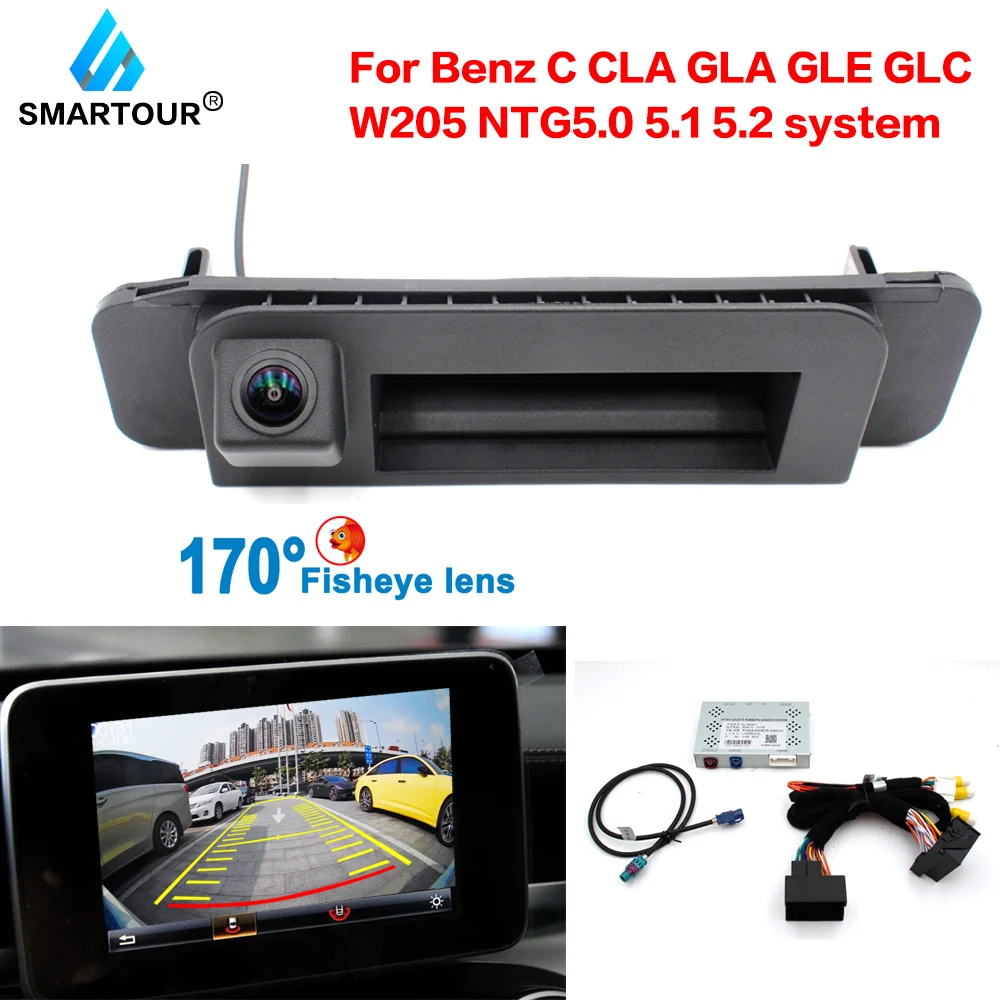 Camera Interface Adaptor Original Monitor For Mercedes Benz C CLA GLA GLE GLC W205 NTG 5.0 5.1 5.2 System 170° HD Handle Reverse
Camera Interface Adaptor Original Monitor For Mercedes Benz C CLA GLA GLE GLC W205 NTG 5.0 5.1 5.2 System 170° HD Handle Reverse
