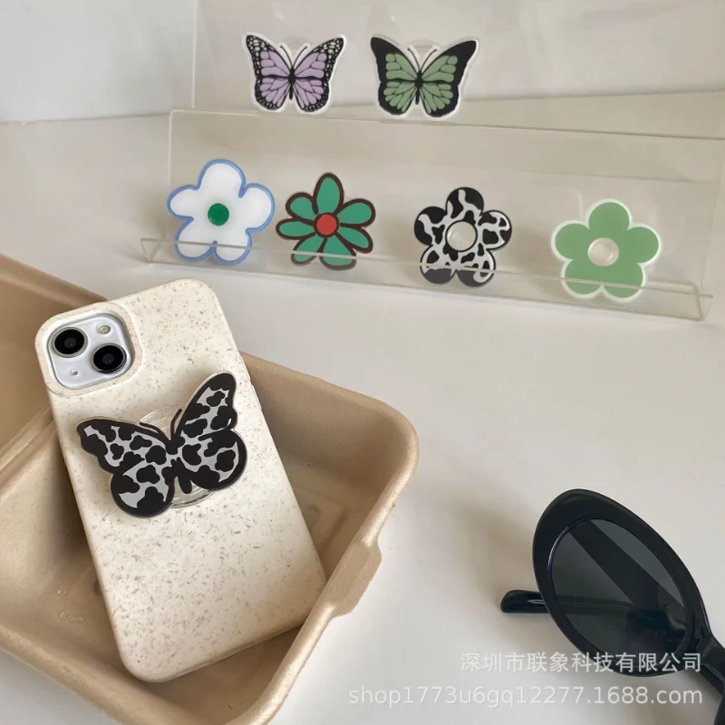 ins Wind Butterfly mobile phone stand adjustable folding paste universal ring buckle Grip Tok Folding Finger Stand Socket
ins Wind Butterfly mobile phone stand adjustable folding paste universal ring buckle Grip Tok Folding Finger Stand Socket