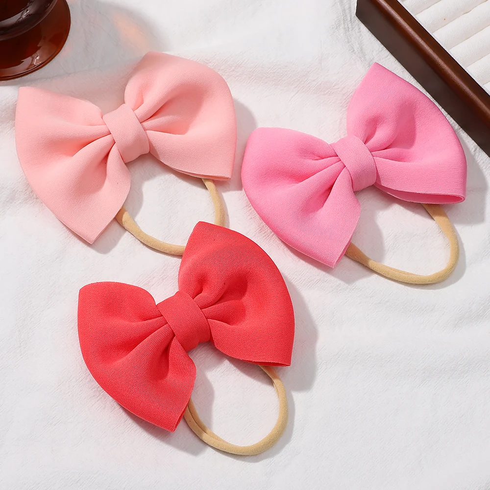 1pcs 4.8'' Solid Tied Bows Nylon Headband for Girls Newborn Elastic Soft Hair Band Kids New Child Baby Hair Accessories Gift
1pcs 4.8'' Solid Tied Bows Nylon Headband for Girls Newborn Elastic Soft Hair Band Kids New Child Baby Hair Accessories Gift