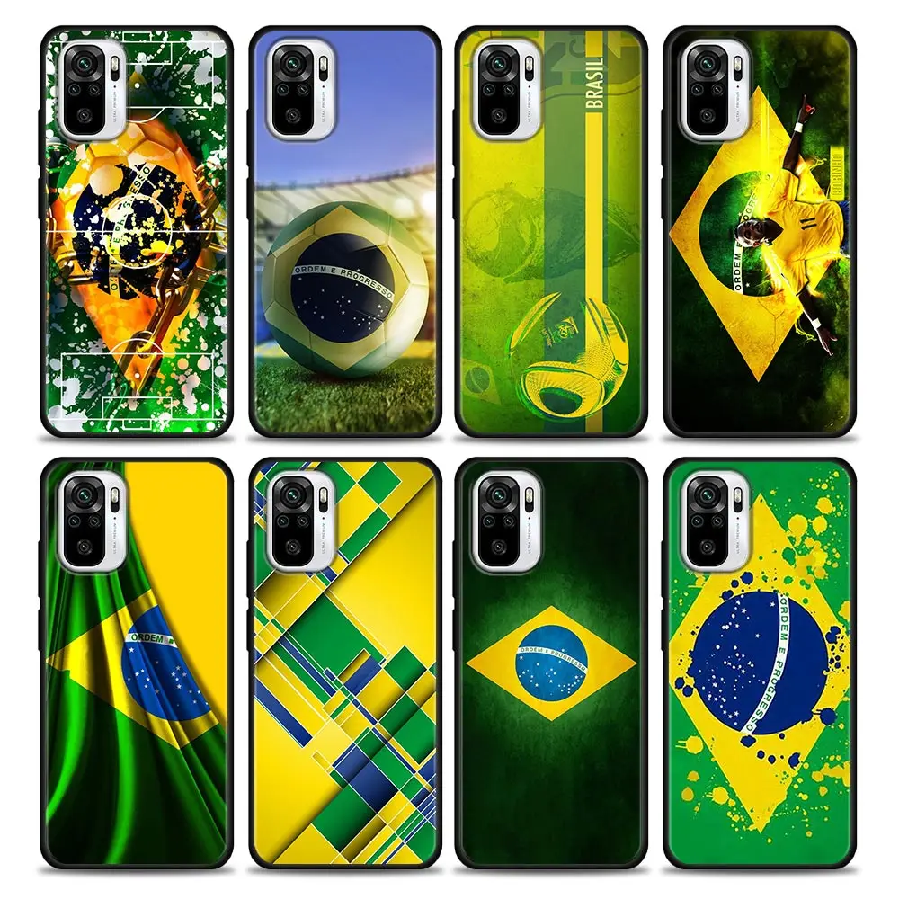 Football Brazil Brazilian Flag Silicone Phone Case For Xiaomi Redmi Note 9 9T 10 10s 11 11s 11E 8 7 Poco M3 M4 Pro 5G Cover Case
Football Brazil Brazilian Flag Silicone Phone Case For Xiaomi Redmi Note 9 9T 10 10s 11 11s 11E 8 7 Poco M3 M4 Pro 5G Cover Case