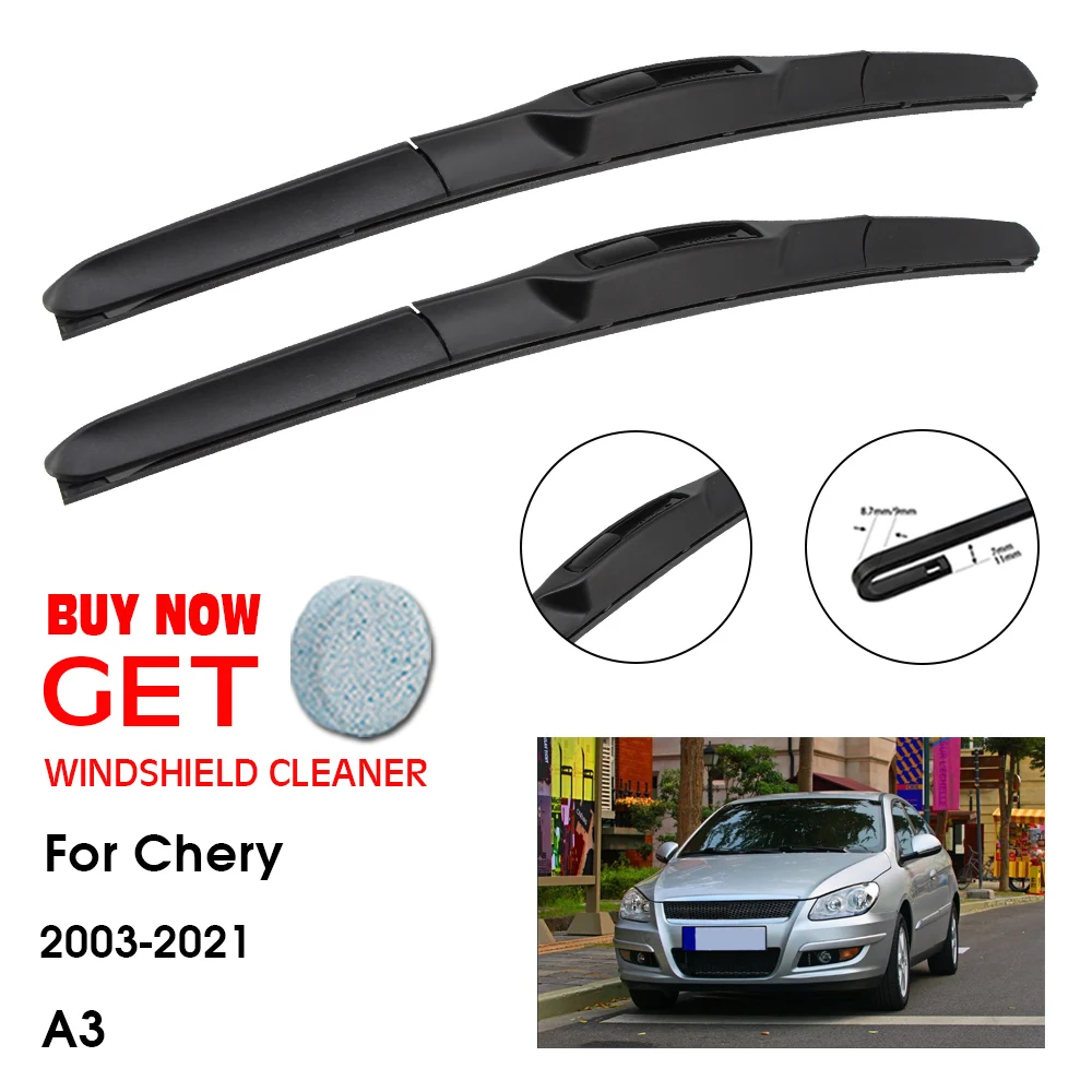 Car Wiper Blade For Chery A3 24"+20" 2003-2021 Front Window Washer Windscreen Windshield Wipers Blades Accessories
Car Wiper Blade For Chery A3 24"+20" 2003-2021 Front Window Washer Windscreen Windshield Wipers Blades Accessories