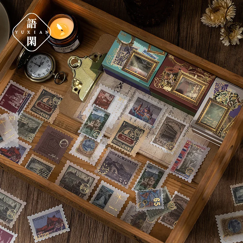 30pcs/box Retro Romantic Ukiyo SeriesJournal Matchbox Diary Stickers Retro Stamps Scrapbooking Sticker Label Vintage Sticker
30pcs/box Retro Romantic Ukiyo SeriesJournal Matchbox Diary Stickers Retro Stamps Scrapbooking Sticker Label Vintage Sticker