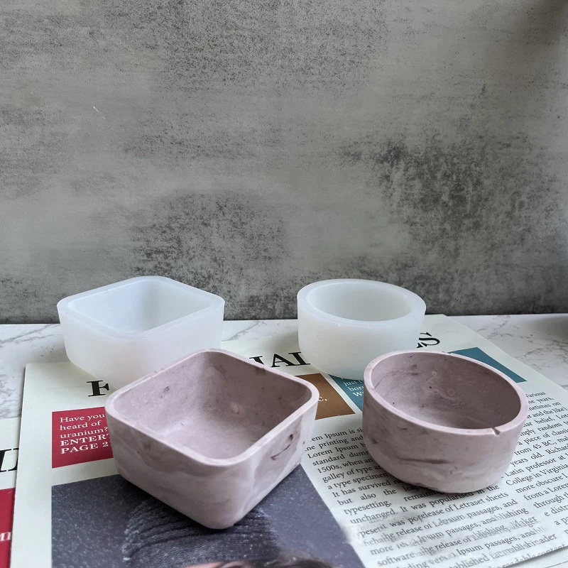 Round Square Flower Pot Silicone Mold Concrete Cement Diy Aromatherapy Plaster Mold Candle Cup Resin Epoxy Mold Home Decor
Round Square Flower Pot Silicone Mold Concrete Cement Diy Aromatherapy Plaster Mold Candle Cup Resin Epoxy Mold Home Decor