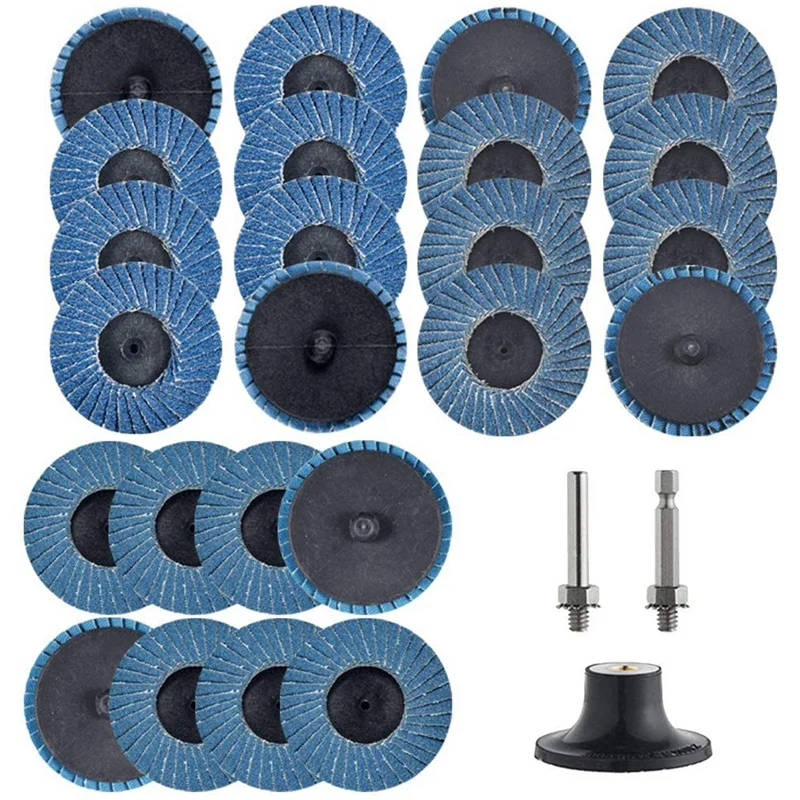2 Inch Roll Lock Flap Discs With Holder Die Grinder Attachment Zirconia Flat36/60/80Grit Grinding Wheel For Surface Prep
2 Inch Roll Lock Flap Discs With Holder Die Grinder Attachment Zirconia Flat36/60/80Grit Grinding Wheel For Surface Prep