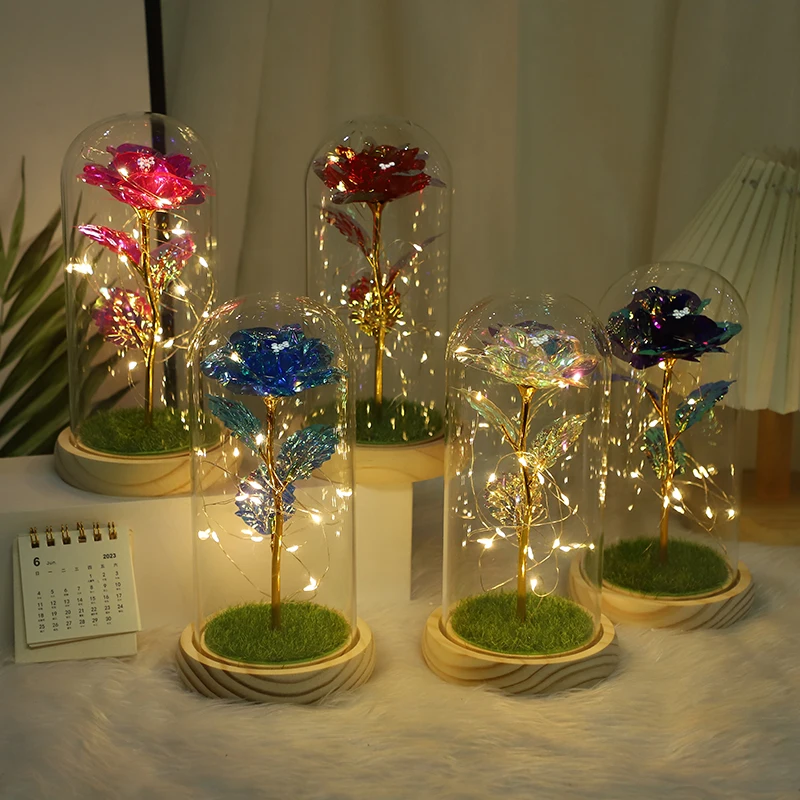Beauty and The Beast Enchanted Colorful LED Galaxy Crystal Rose Flower Light in Glass Dome Gifts For Her Women Mom Mothers Day
Beauty and The Beast Enchanted Colorful LED Galaxy Crystal Rose Flower Light in Glass Dome Gifts For Her Women Mom Mothers Day