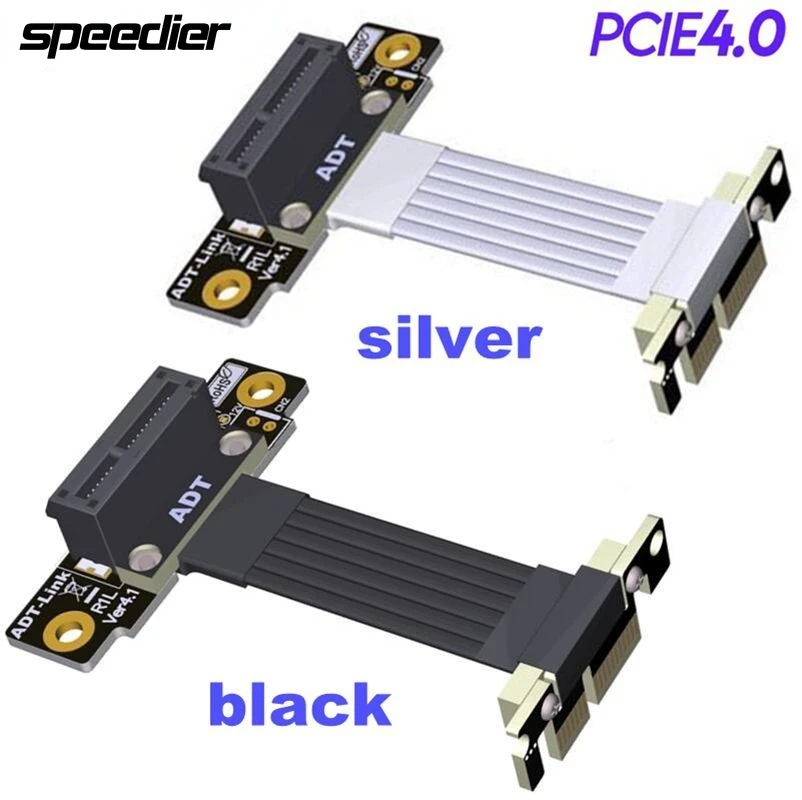 Кабель расширения PCI Express PCIe Gen4.0 x1 x16, ленточный Удлинительный кабель для графической карты PCI-E 1x16x4,0, двойной Угловой R11SF R11SL-TL
Кабель расширения PCI Express PCIe Gen4.0 x1 x16, ленточный Удлинительный кабель для графической карты PCI-E 1x16x4,0, двойной Угловой R11SF R11SL-TL