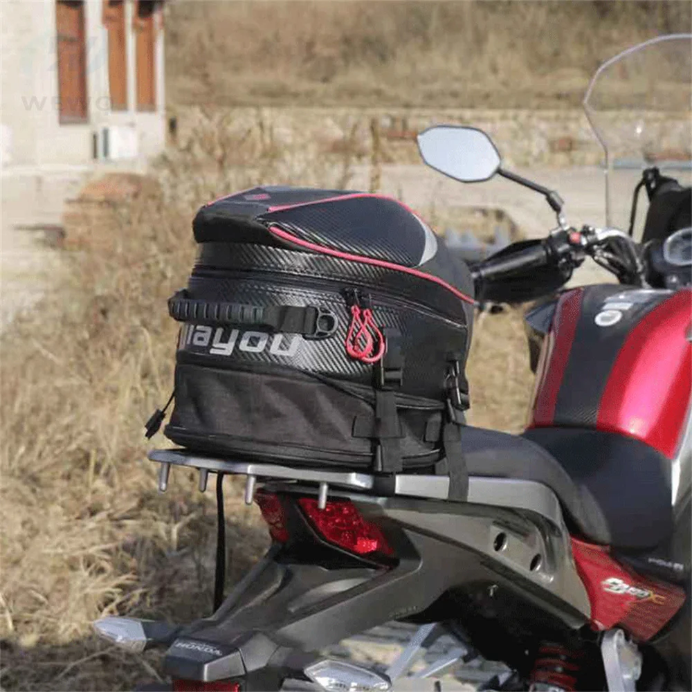 Riding 35L Waterproof MotorcycleTail Bag Multifunction Motorcycle Rear Seat Bag High Capacity Rear Seat Pack Rider Messenger Bag
Riding 35L Waterproof MotorcycleTail Bag Multifunction Motorcycle Rear Seat Bag High Capacity Rear Seat Pack Rider Messenger Bag