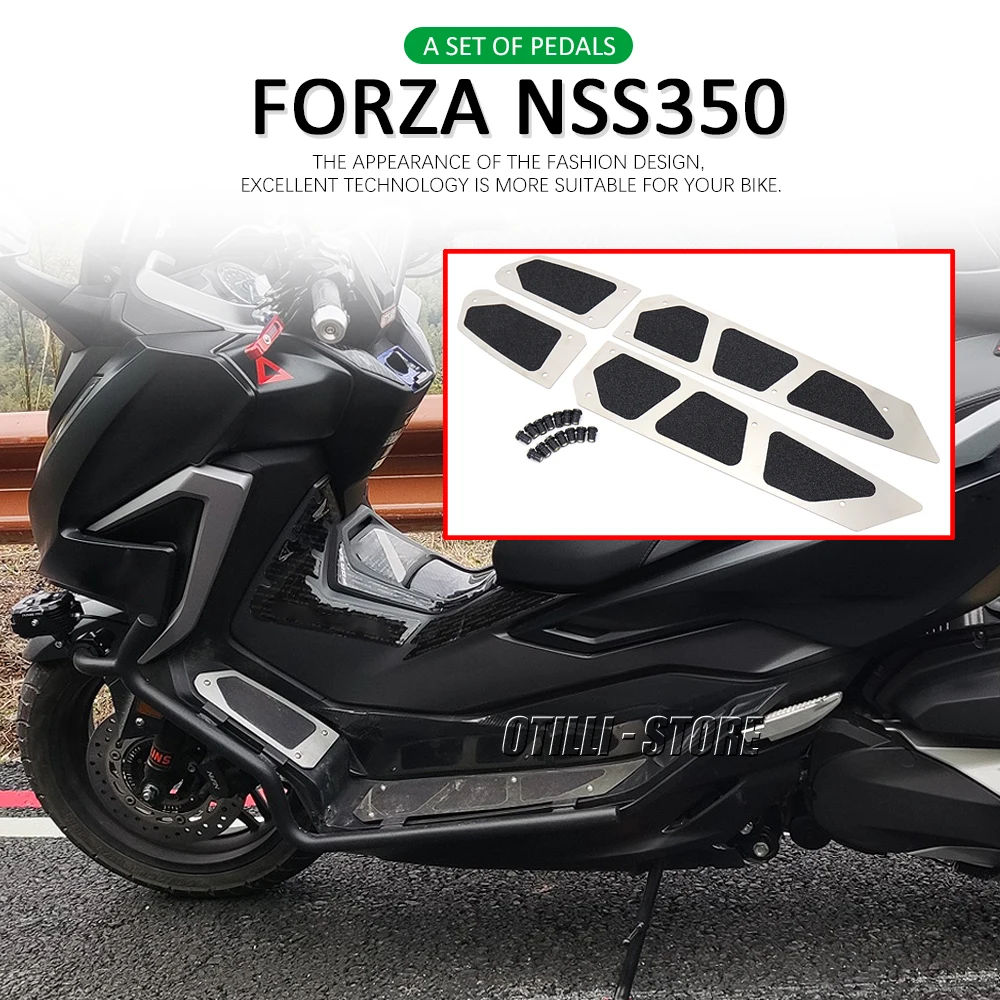 For Honda Forza350 FORZA 300 NSS 300 350 2018 - 2022 Motorcycle Accessories Footrest Footboard Step Footpad Pedal Plate Foot Peg
For Honda Forza350 FORZA 300 NSS 300 350 2018 - 2022 Motorcycle Accessories Footrest Footboard Step Footpad Pedal Plate Foot Peg