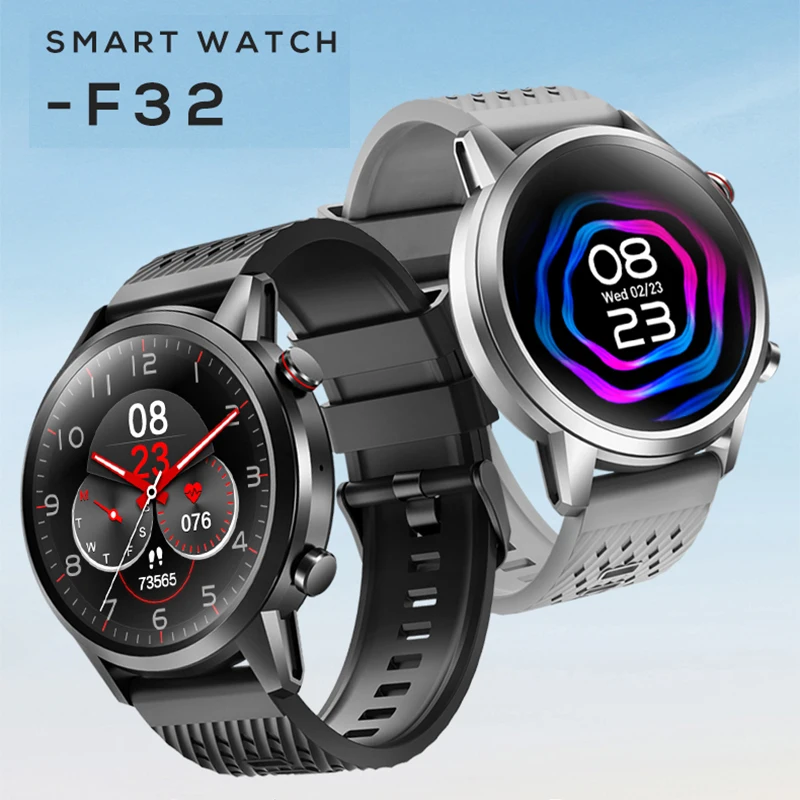 F32 Smart Watch Men BT Call Heart Rate Blood Pressure Smartwatch IP67 Waterproof 360 HD Screen 15 Days Standby For Android IOS
F32 Smart Watch Men BT Call Heart Rate Blood Pressure Smartwatch IP67 Waterproof 360 HD Screen 15 Days Standby For Android IOS