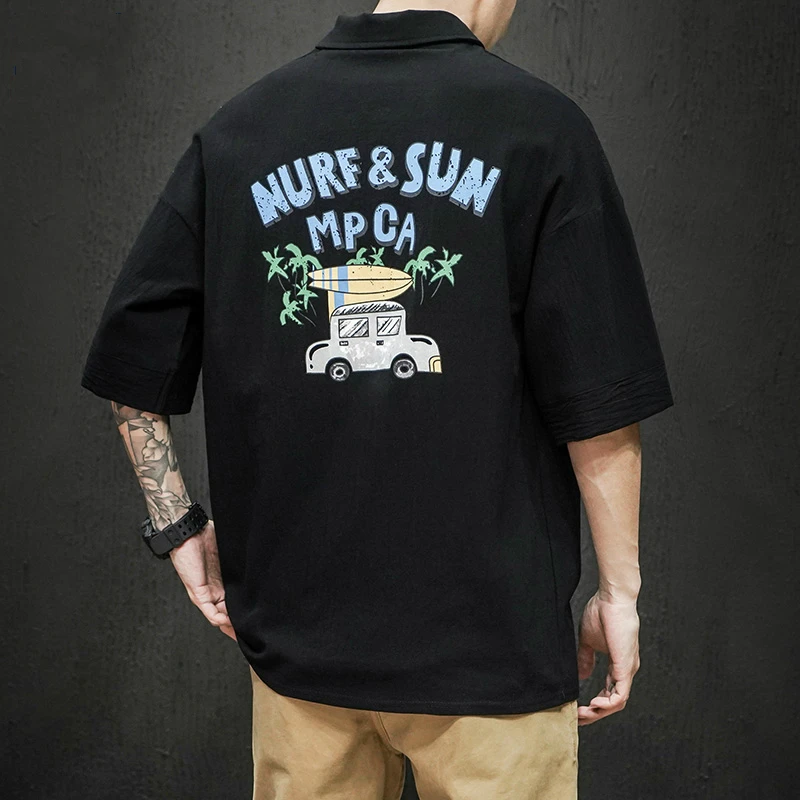 Solid Print Polo Shirt Men Summer Letter Polo Shirt Casual Fashion Polo Shirt Men Short Sleeve Lapel Loose Top Big Size 5XL New
Solid Print Polo Shirt Men Summer Letter Polo Shirt Casual Fashion Polo Shirt Men Short Sleeve Lapel Loose Top Big Size 5XL New