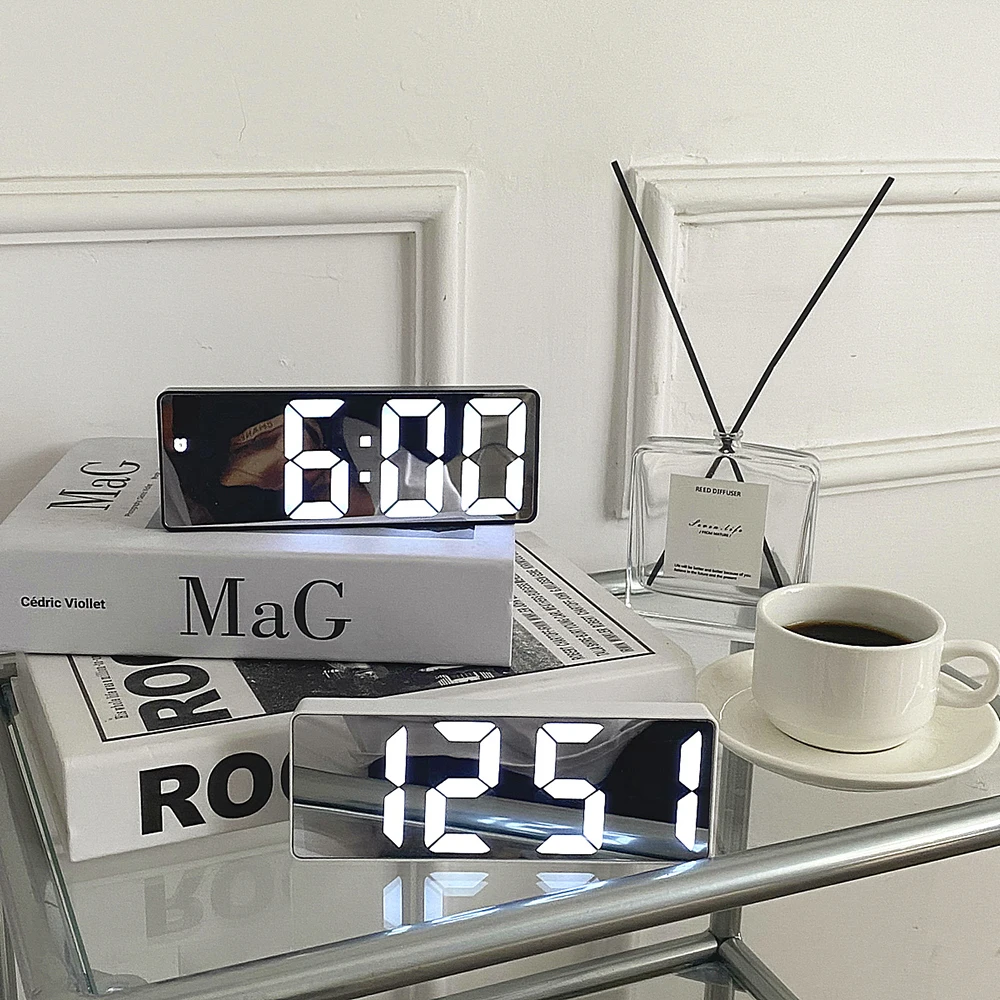 Snooze Function Digital Alarm Clock For Bedroom Bedside Led Square Single Face Desktop Digital Clock For Room
Snooze Function Digital Alarm Clock For Bedroom Bedside Led Square Single Face Desktop Digital Clock For Room