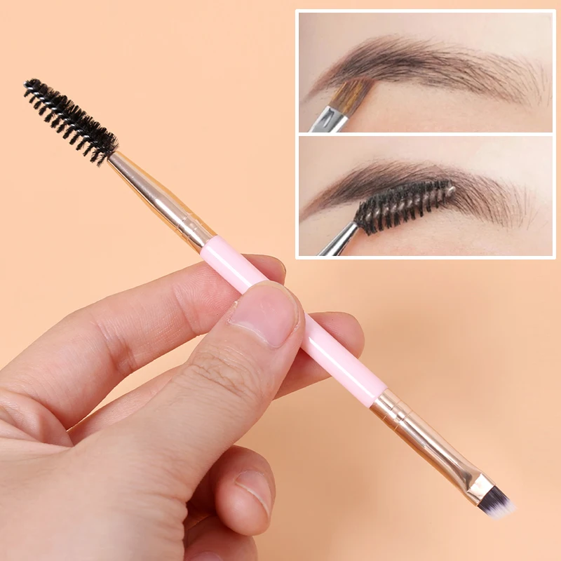 1PCS Double-headed Eyebrow Eyelash Brush Black Angled Mascara Brush Eyebrow Powder Makeup Brushes Eyelash Extension Makeup Tools
1PCS Double-headed Eyebrow Eyelash Brush Black Angled Mascara Brush Eyebrow Powder Makeup Brushes Eyelash Extension Makeup Tools