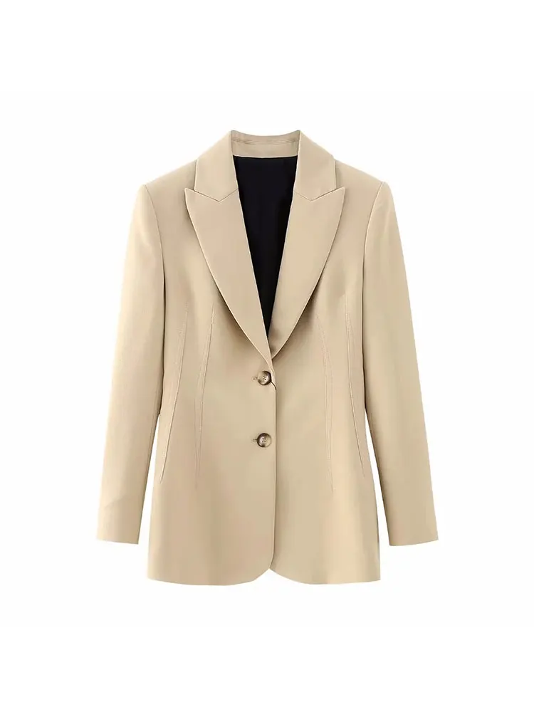 Nlzgmsj Chic Long Women Blazer Button Up Vintage Long Sleeve Suit Jacket Casual Office Ladies Outerwear Tops
Nlzgmsj Chic Long Women Blazer Button Up Vintage Long Sleeve Suit Jacket Casual Office Ladies Outerwear Tops