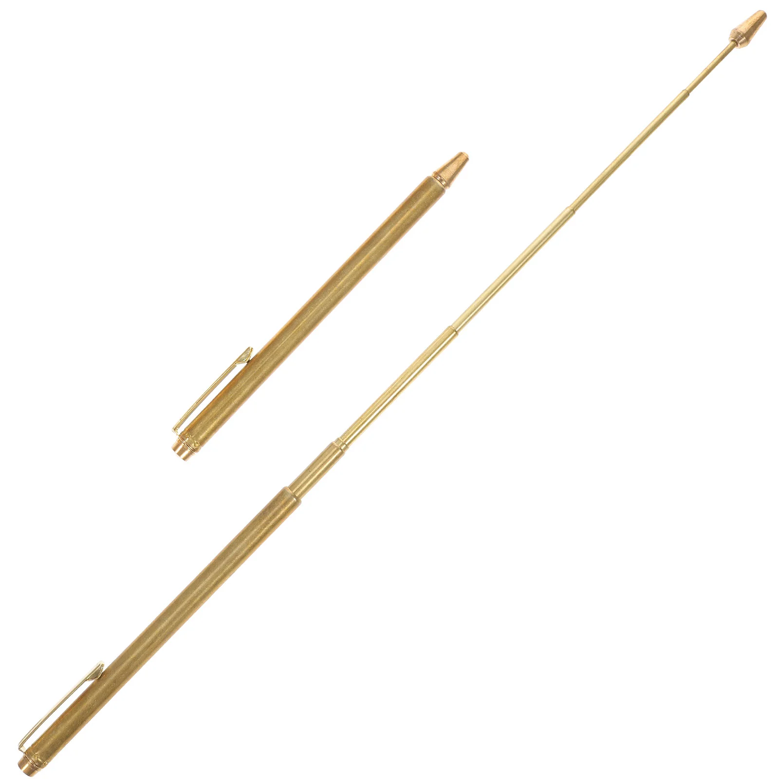 2 Pcs Brass Compass Telescoping Probing Rod Water Detection Divining Pure Copper 71x1.2x0.8cm Dowsing Rods Portable
2 Pcs Brass Compass Telescoping Probing Rod Water Detection Divining Pure Copper 71x1.2x0.8cm Dowsing Rods Portable
