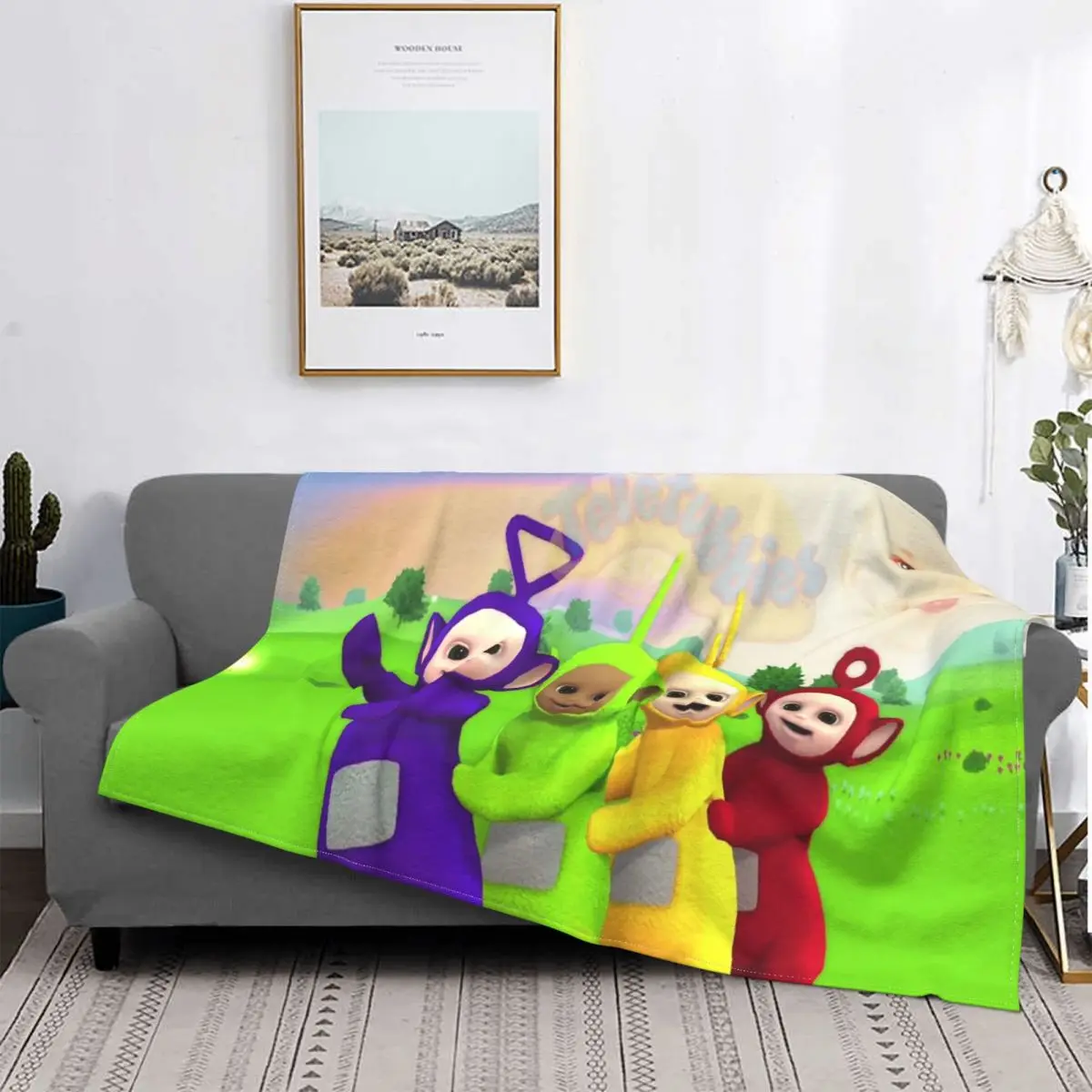 Детское мультяшное одеяло Teletubbies s флисовое текстильное украшение дышащее легкое тонкое покрывало для дивана офисный ковер
Детское мультяшное одеяло Teletubbies s флисовое текстильное украшение дышащее легкое тонкое покрывало для дивана офисный ковер