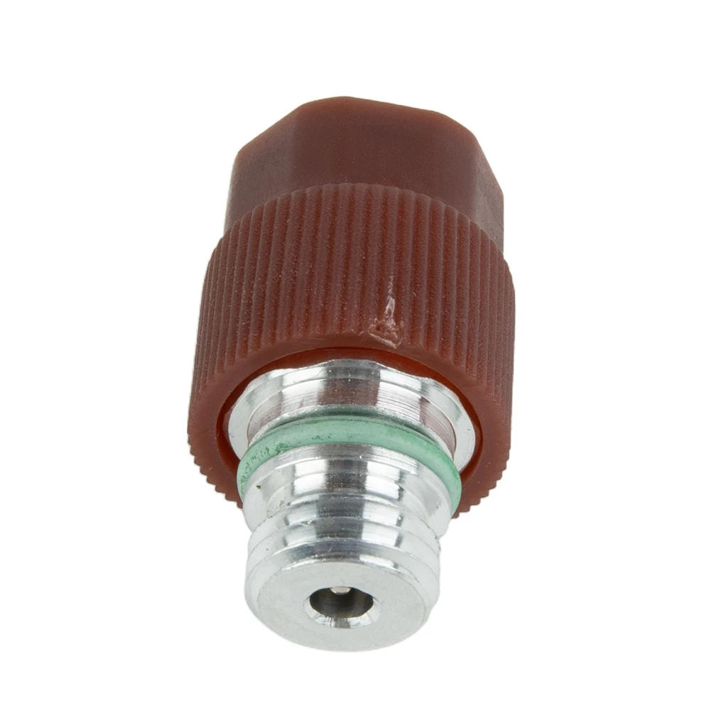 High Side R-134a Port Adapter A/C Service Valve High Side R-134a Port Adapter With Replaceable Valve Cores OE Type Connector
High Side R-134a Port Adapter A/C Service Valve High Side R-134a Port Adapter With Replaceable Valve Cores OE Type Connector