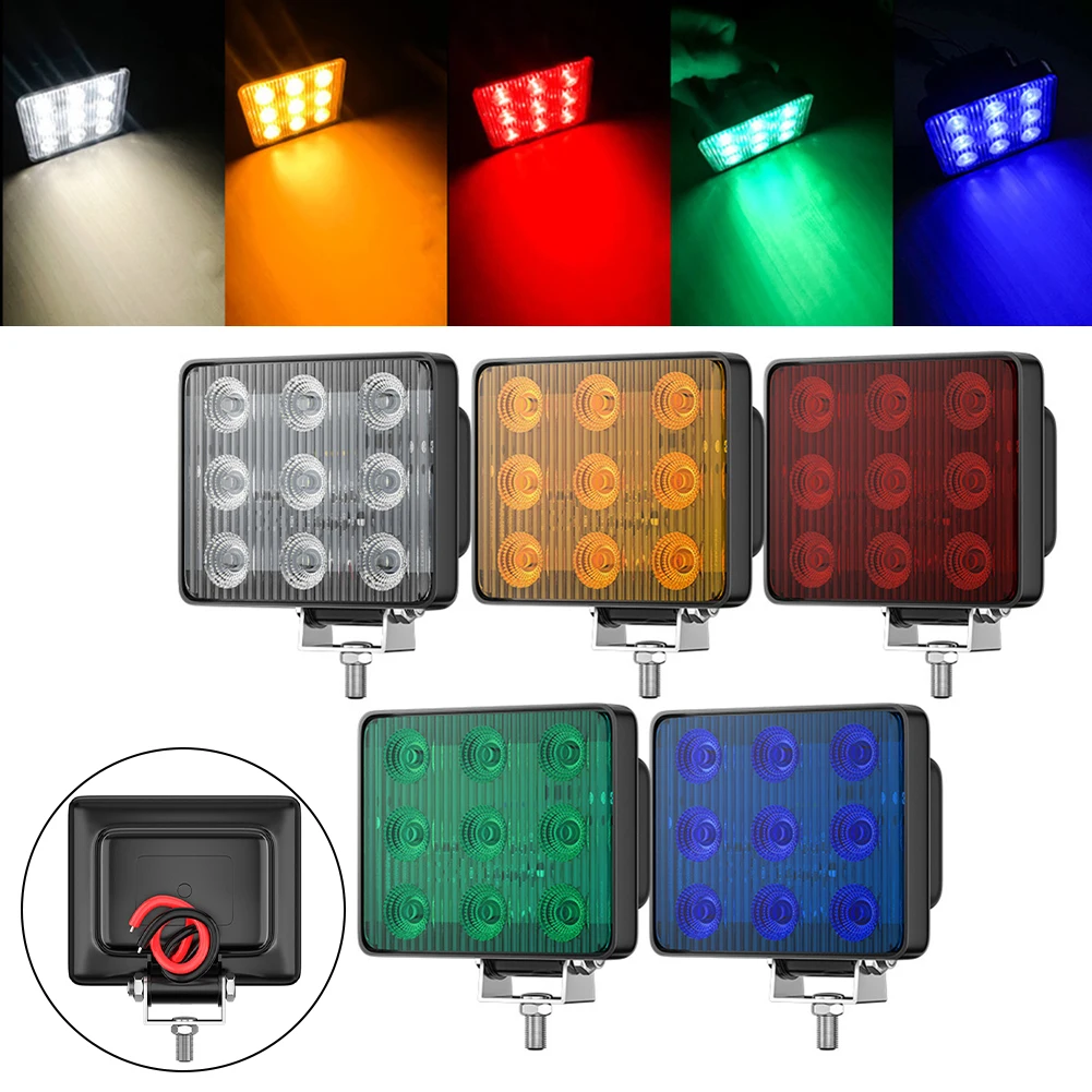 15W 15LED Work Light LED Car Front Fog Light 12V 24V Truck SUV Super Bright Flood Spot Headlights Off-road Headlamp Spotlights
15W 15LED Work Light LED Car Front Fog Light 12V 24V Truck SUV Super Bright Flood Spot Headlights Off-road Headlamp Spotlights